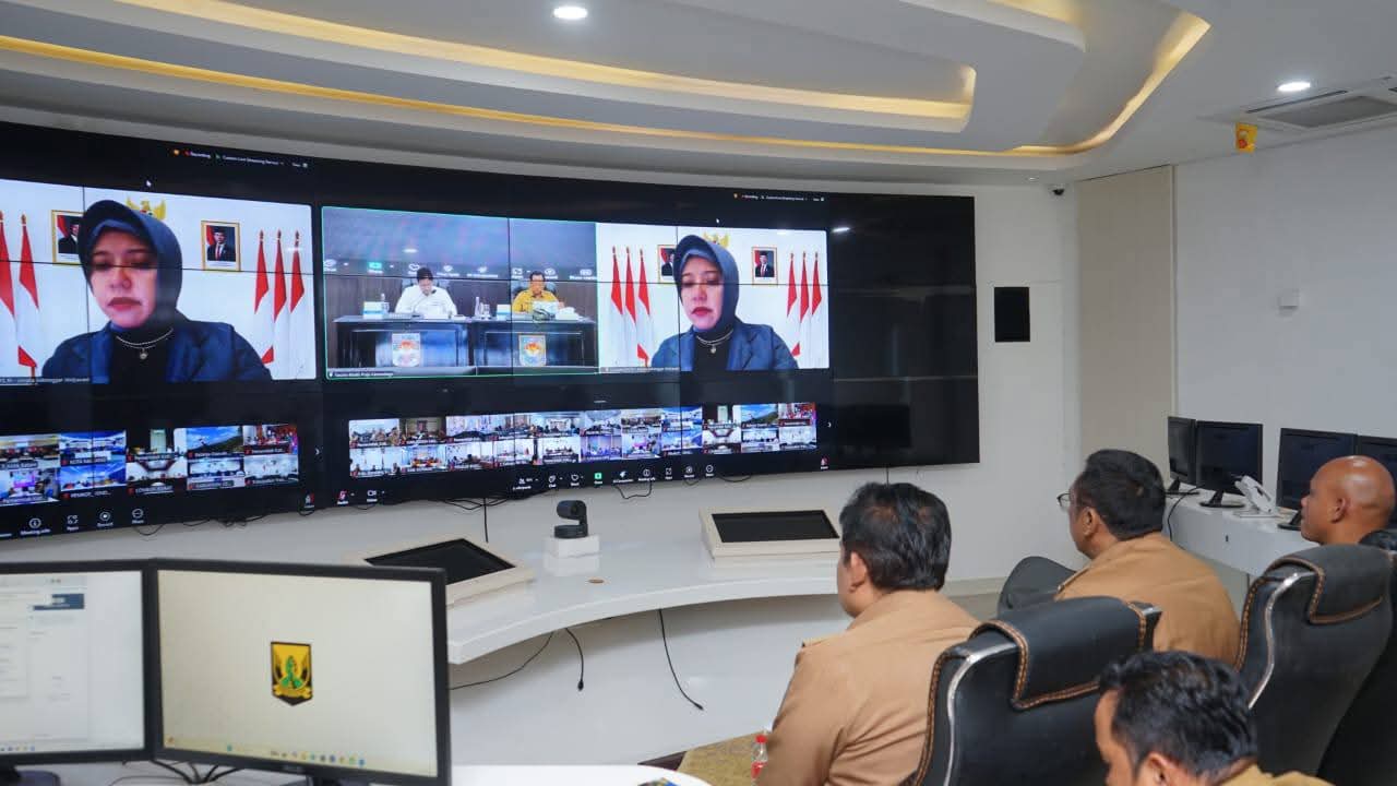 Bupati Sukabumi Ikuti Rakor Pengendalian Inflasi